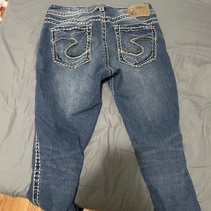 Silver Jeans Co capri jeans